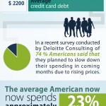 American Family Finance And Money Statistics Infographic
