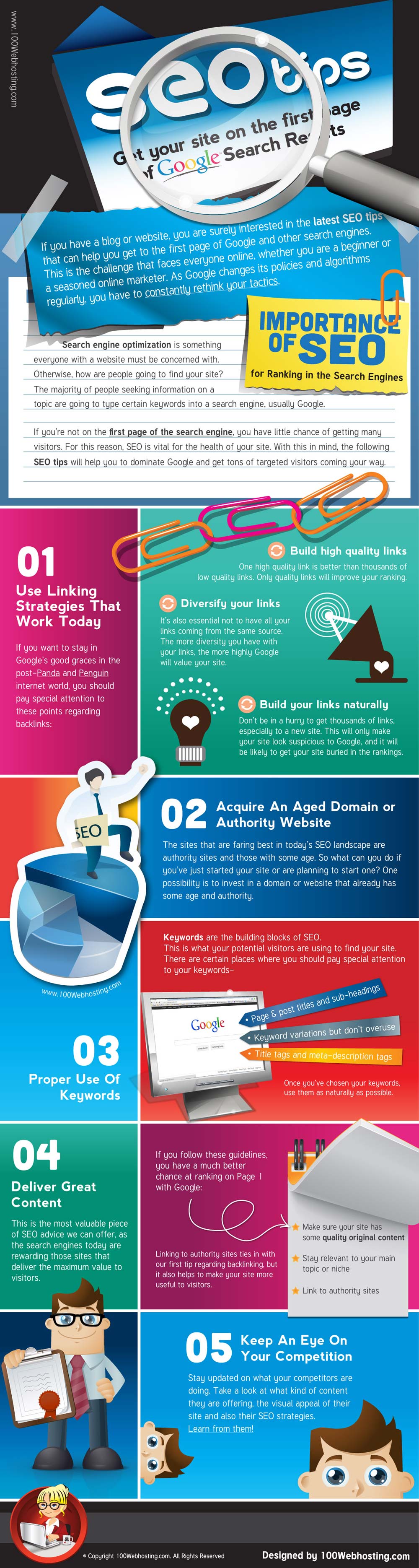 What Is SEO And What Are Good SEO Tips - Infographic