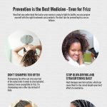 Curly hair infographic