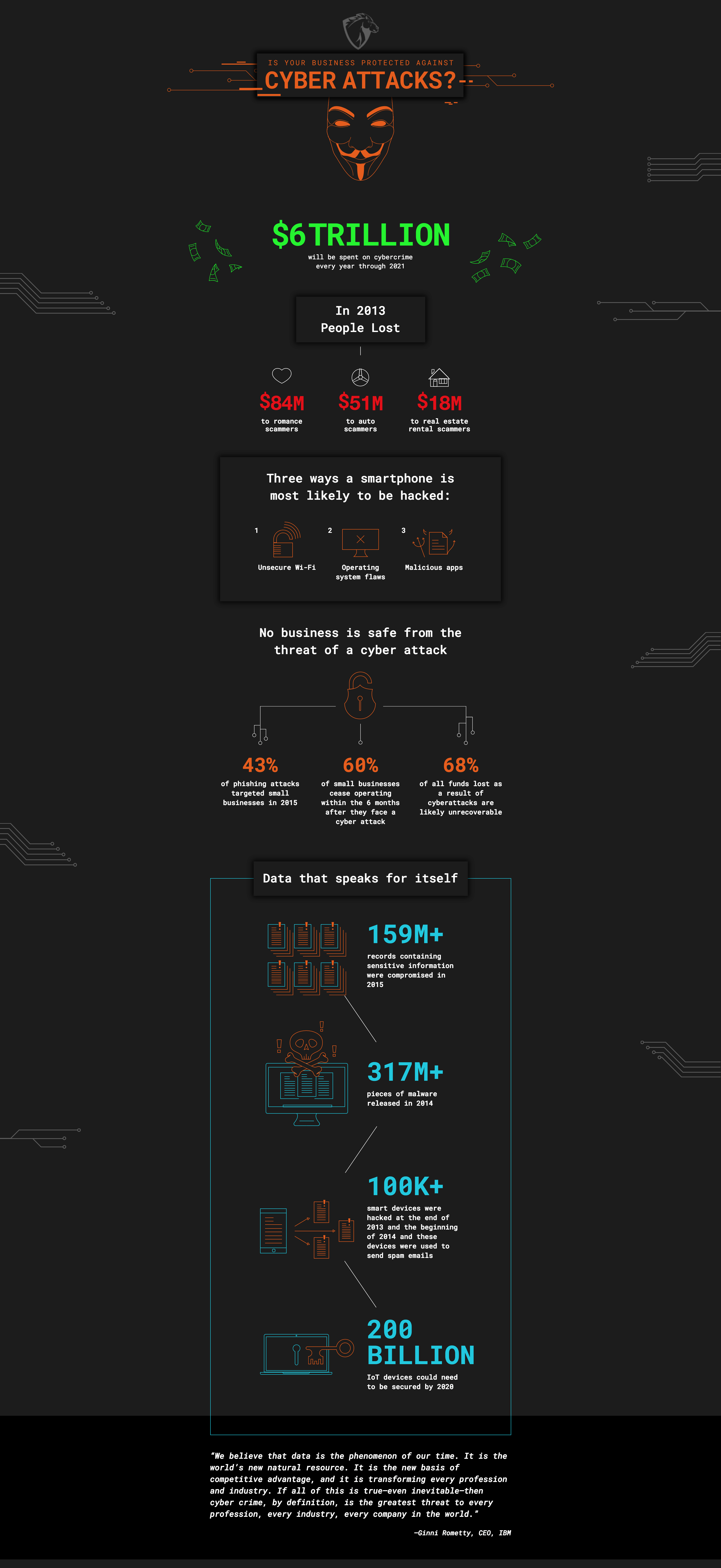 cyber crime infographic