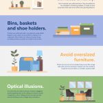 Home space saving infographic