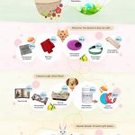 Pet Easter gifts infographic