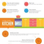 cleaning tips infographic