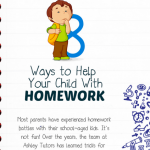 Homework Tips for Parents Infographic