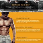 muscle building tips infographic