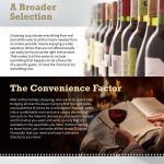 online liquor infographic