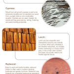 Shed wood infographic