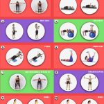 dumbbell workout infographic