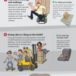 forklift safety and accidents infographic