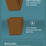 Packing pants infographic